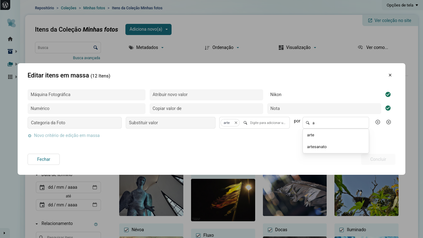 Bulk edit as many items as you need quickly