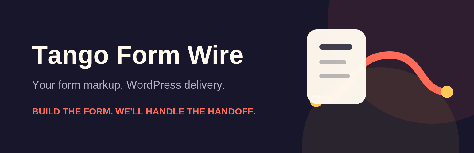 Tango Form Wire
