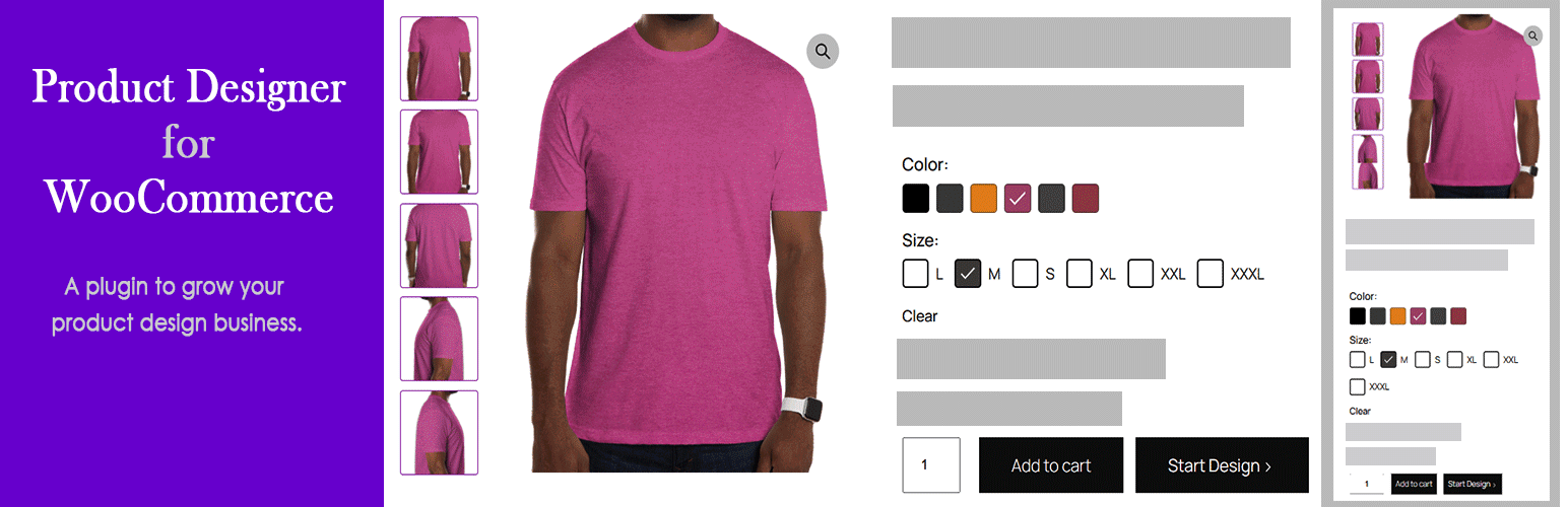 WordPress 外掛 Product Designer for WooCommerce 的封面圖片