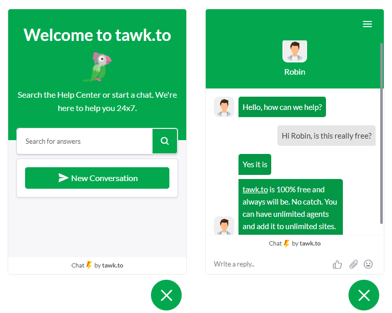 Tawk.To Live Chat