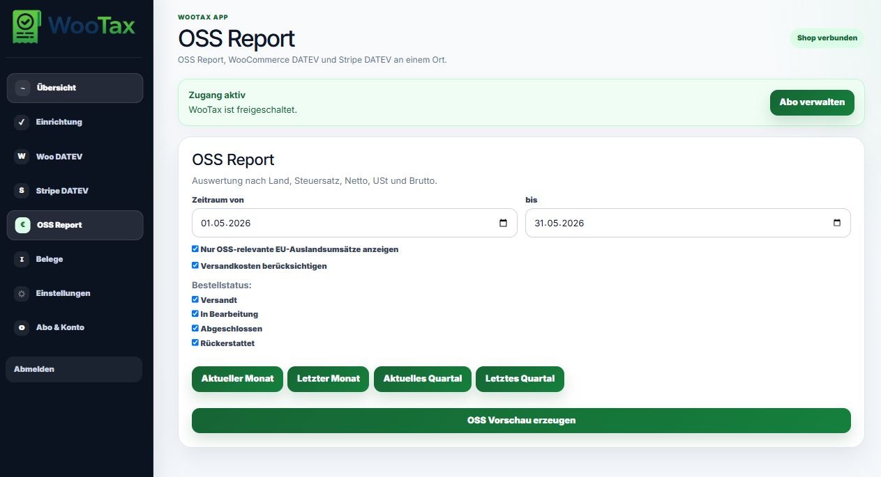 DATEV demo export