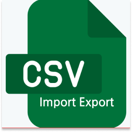 Taxonomy CSV Import Export Icon