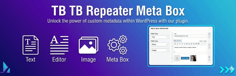 TB Repeater Meta Box TB Repeater Meta Box