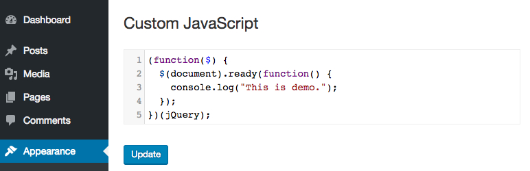 TC Custom JavaScript