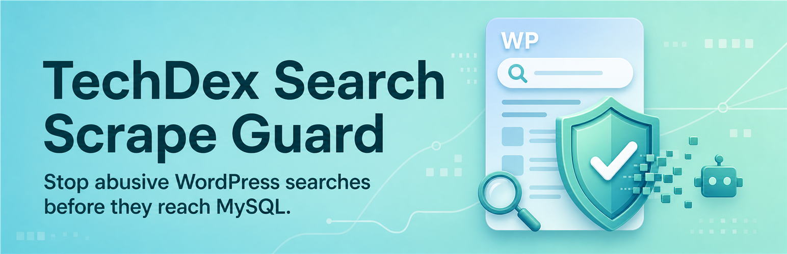 TechDex Search Scrape Guard