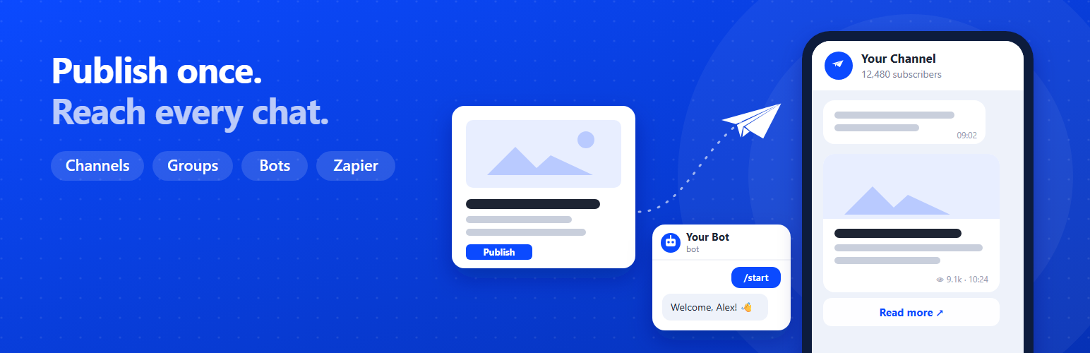 Telegram Bot & Channel preview