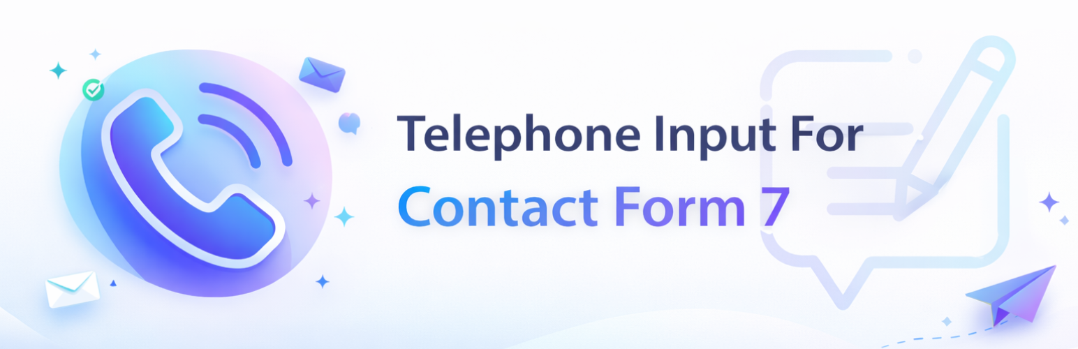 Telephone Input For Contact Form 7
