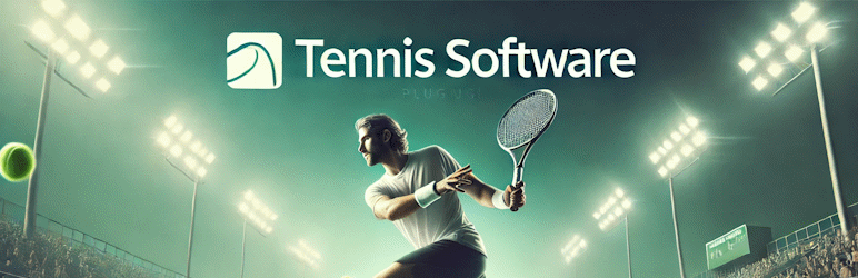 WordPress 外掛 Tennis Software 的封面圖片。