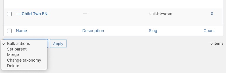 Term Management Tools