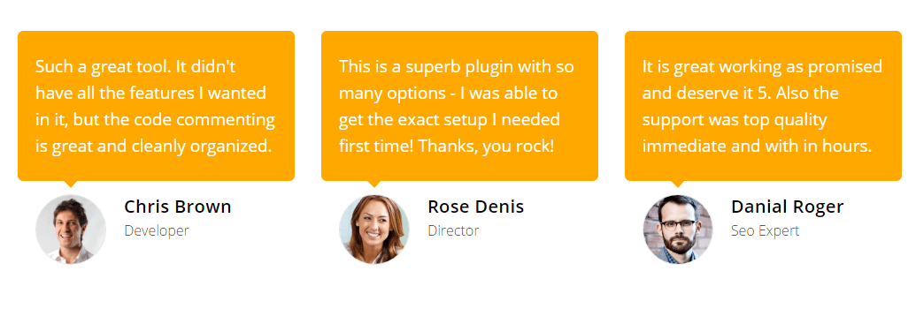 Testimonial &#8211; WordPress Testimonial Showcase Plugin Grid Plus Testimonial Slider