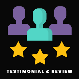 Testimonial &amp; Review Icon