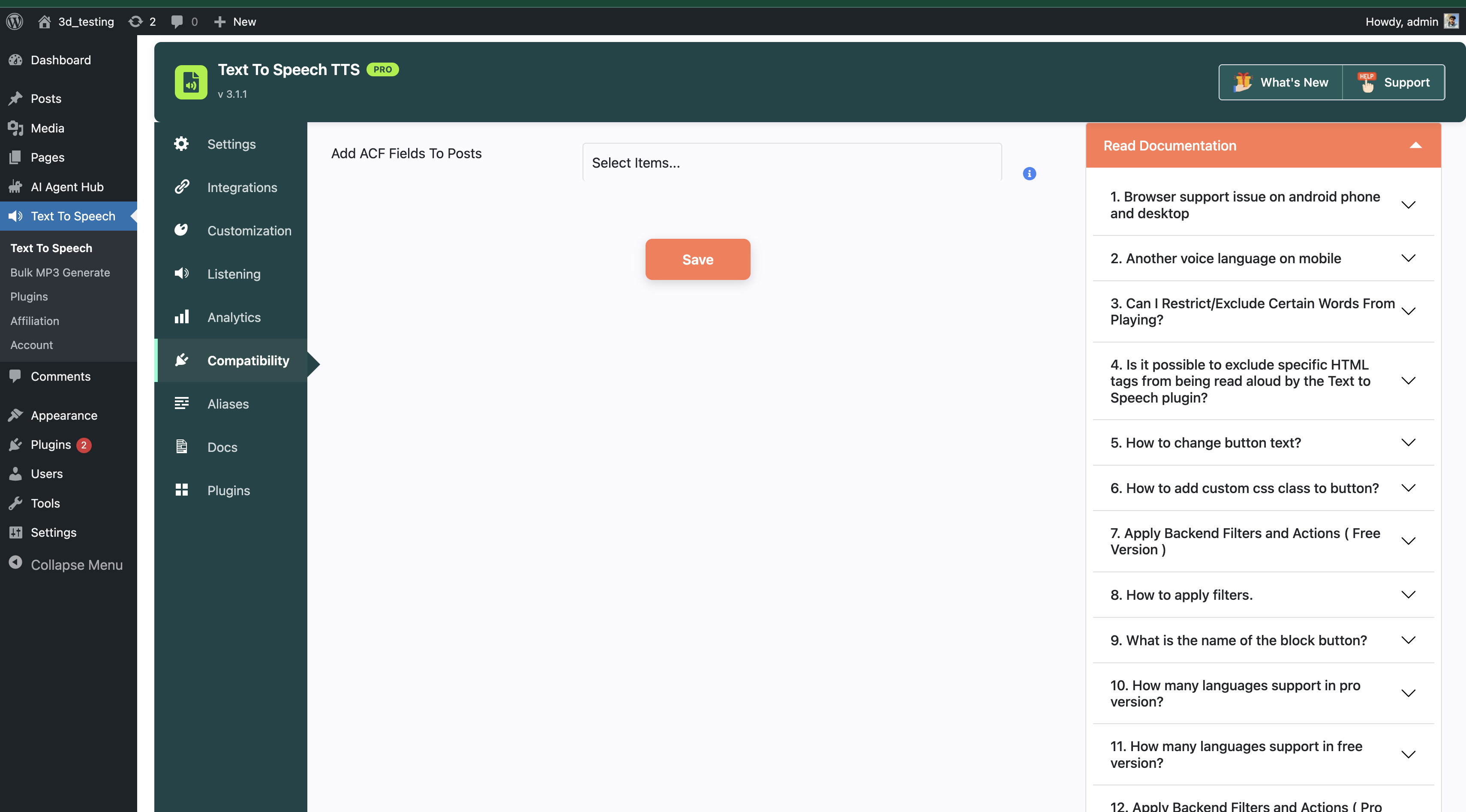 Add ACF Fields To Posts