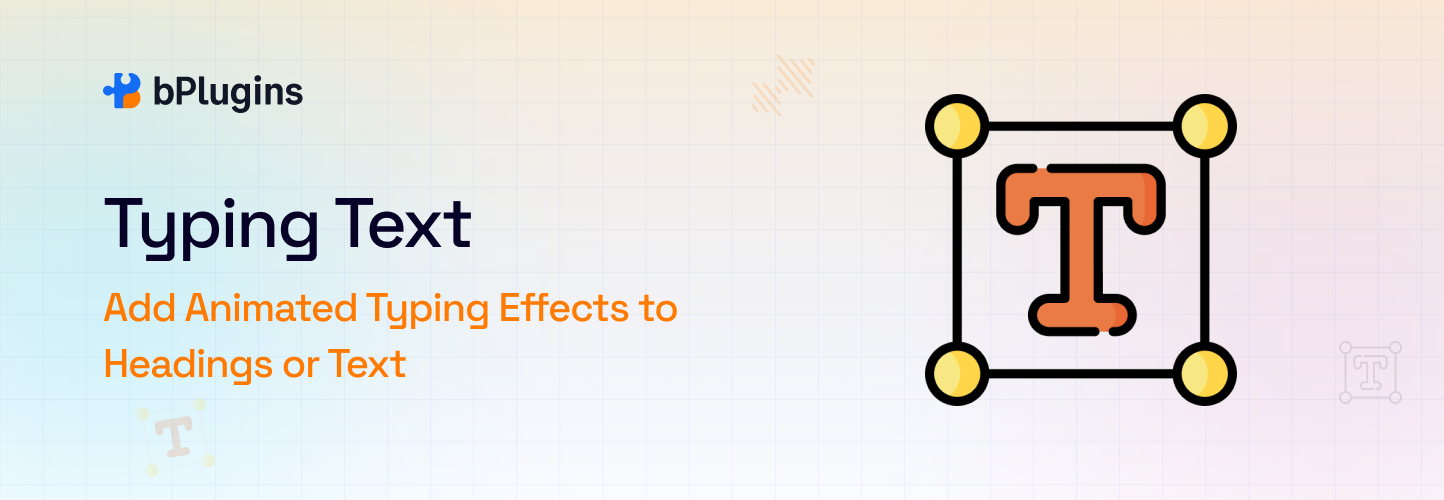 Typing Text – Add Animated Typing Effects to Headings or Text