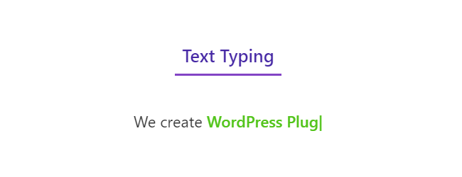 Text Typing