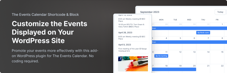 the-events-calendar-shortcode