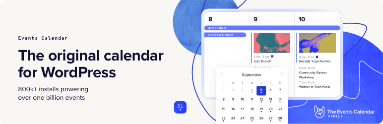 The Events Calendar – WordPress plugin