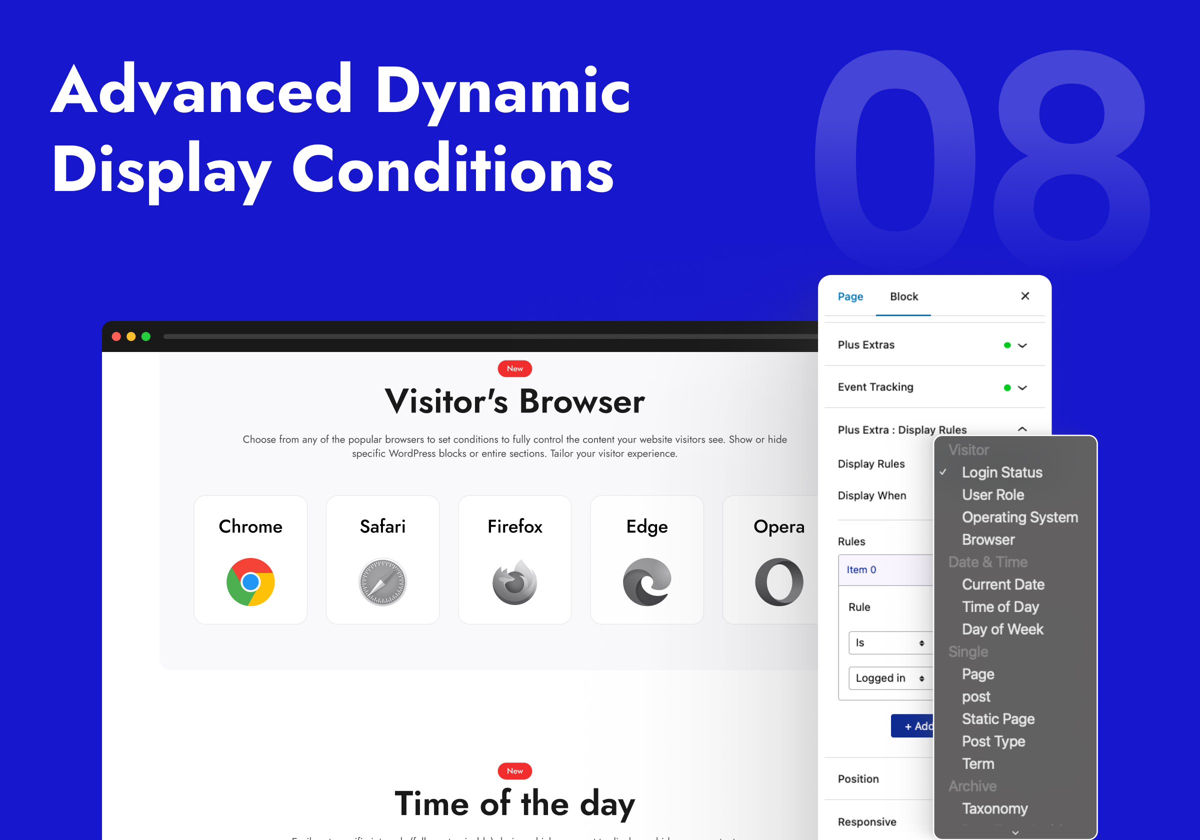 Advanced Dynamic Display & Visibility Controls for Blocks