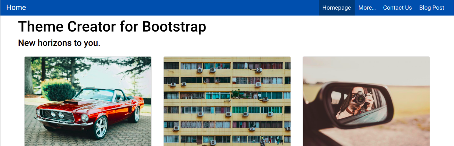 Theme Creator for Bootstrap