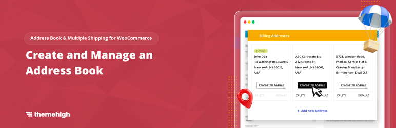 Address Book & Multiple Shipping for WooCommerce