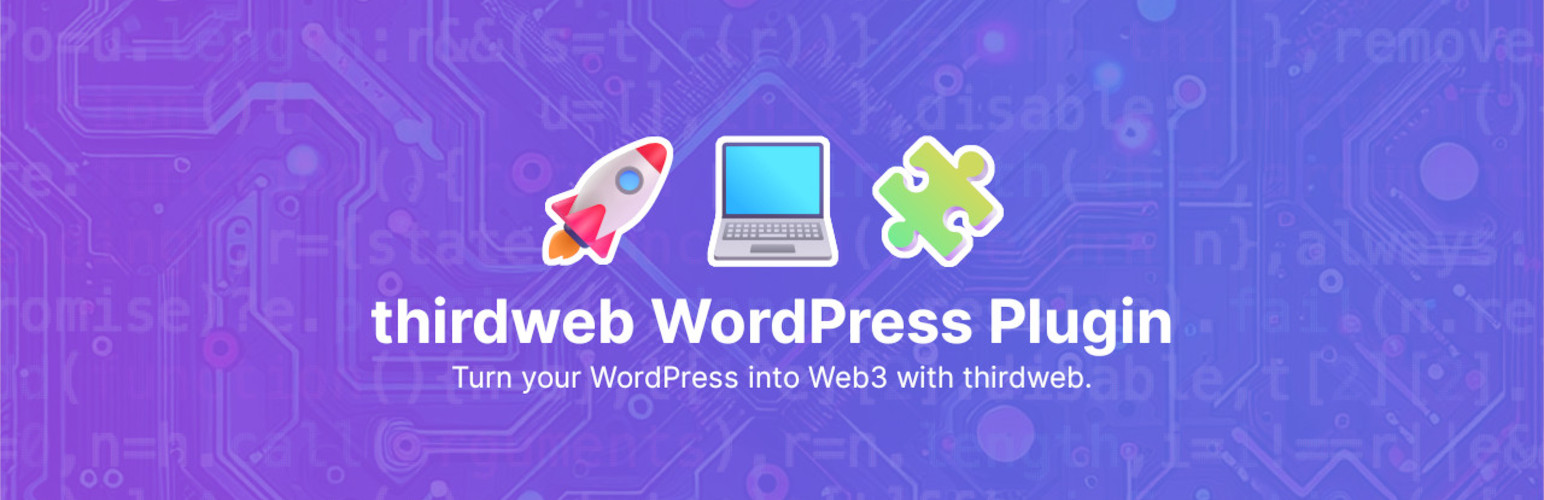 thirdweb WP