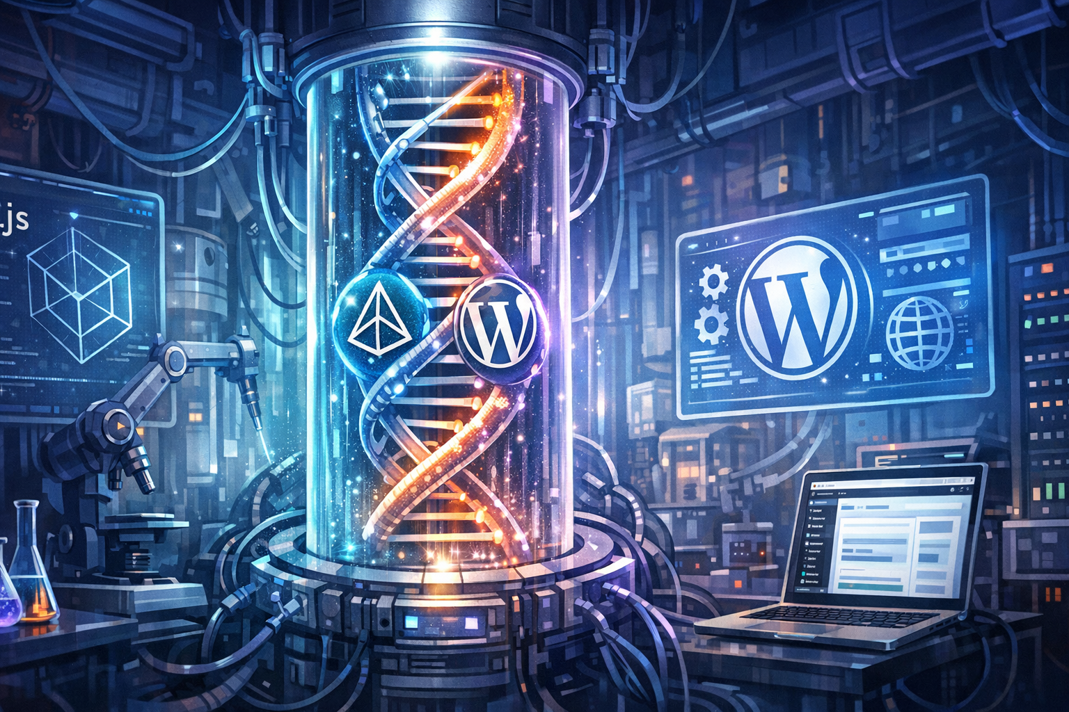 Three Code – Canvas Embed for Three.js