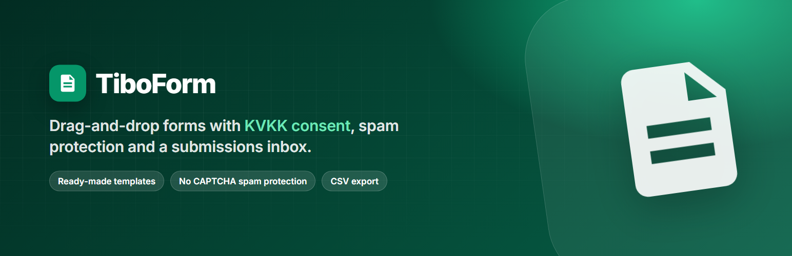TiboForm preview