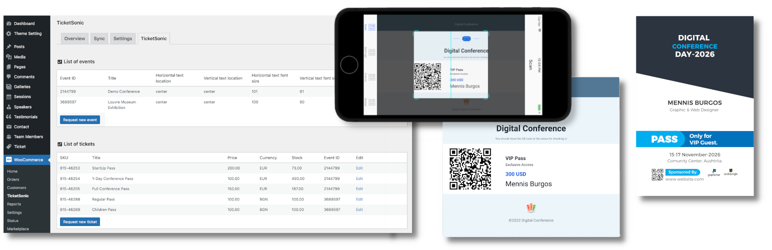 TicketSonic – your Ticketing Solution