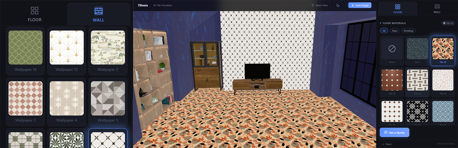 Tilvora – 3D Flooring Visualizer