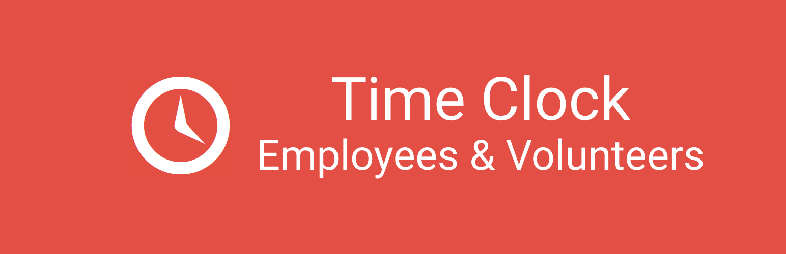 Time Clock — A WordPress Employee & Volunteer Time Clock Plugin