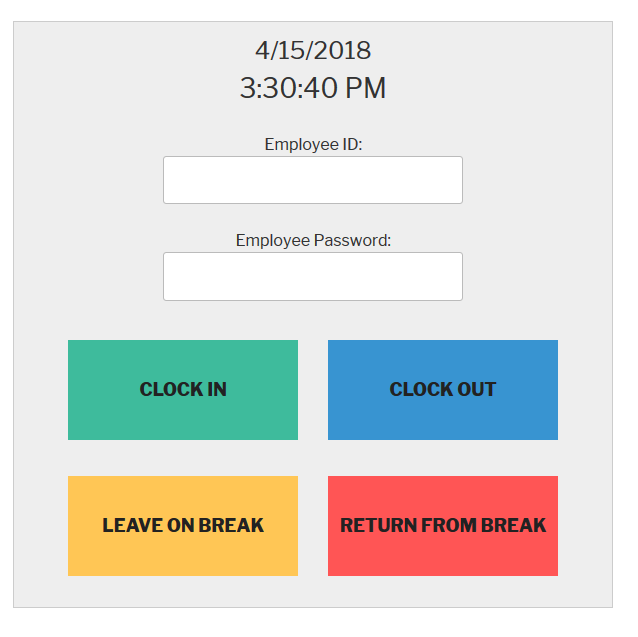 Time clock