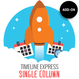 Timeline Express Single Column Add On Wordpress プラグイン Wordpress Org 日本語