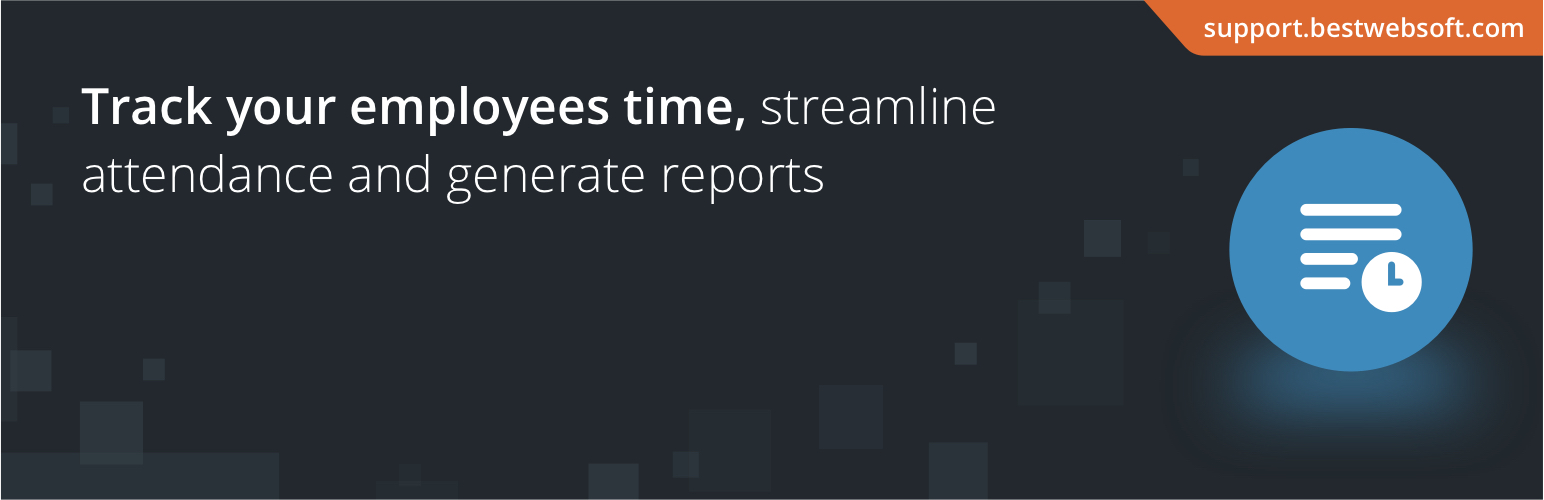WordPress 外掛 Timesheet by BestWebSoft 的封面圖片。