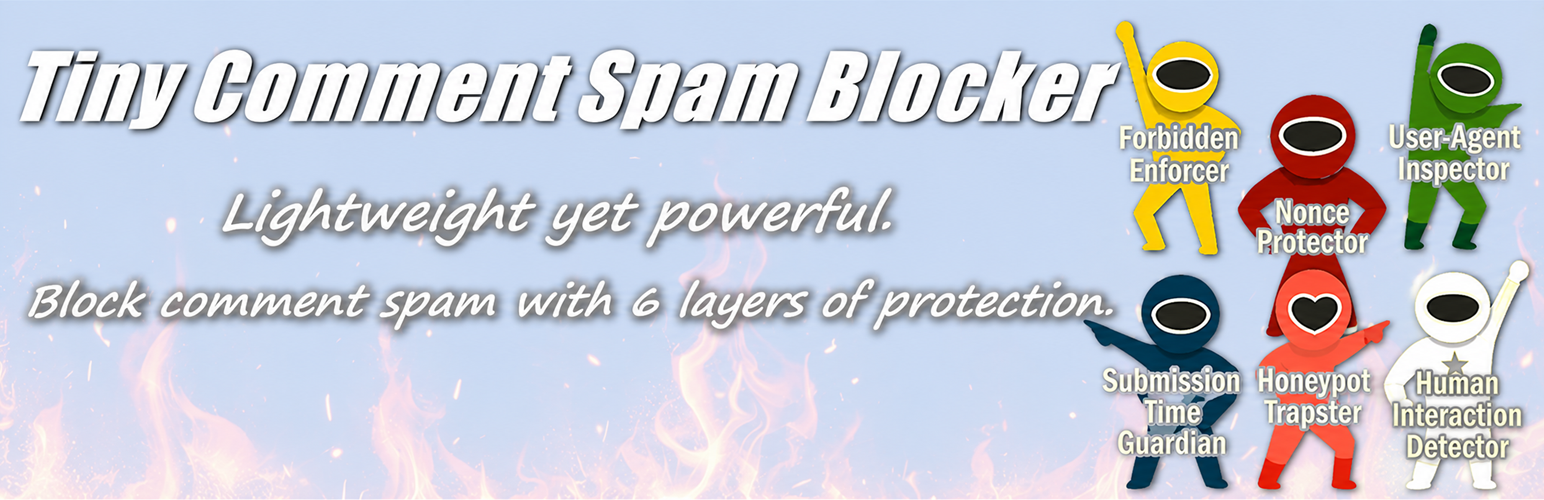 Tiny Comment Spam Blocker