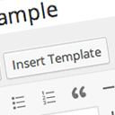 TinyMCE Templates Icon