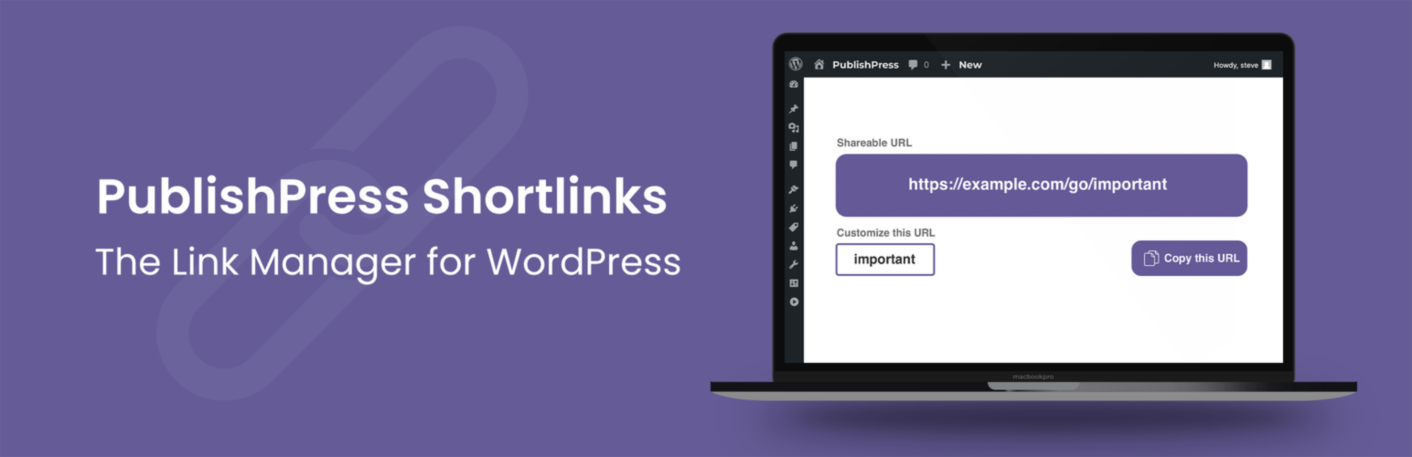 WordPress 外掛 PublishPress Shortlinks – The Link Manager for WordPress 的封面圖片