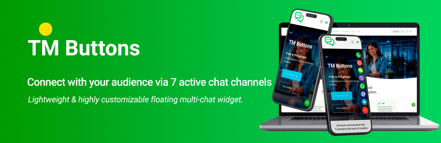 TM Floating Multi-Chat Buttons