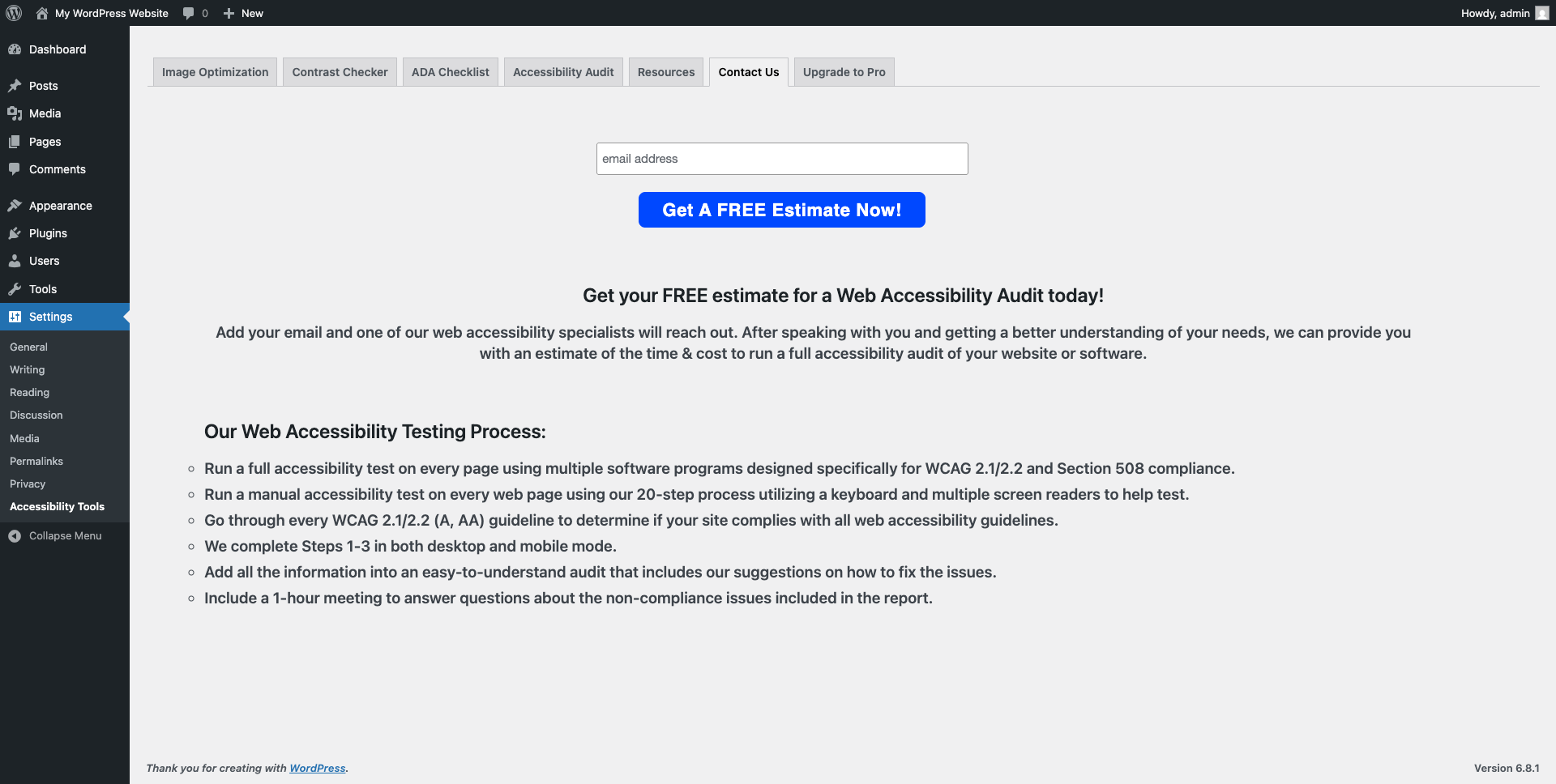 Accessibility Tools & Alt Text Finder