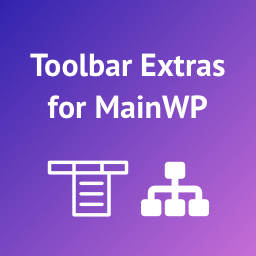 Toolbar Extras for MainWP