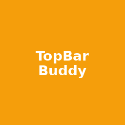 TopBar Buddy – Announcement Bar, Notification Bar and Sticky Alert Bar