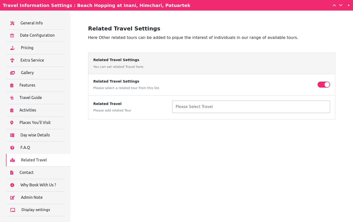 WordPress Tour & Travel Booking Plugin for WooCommerce – WpTravelly