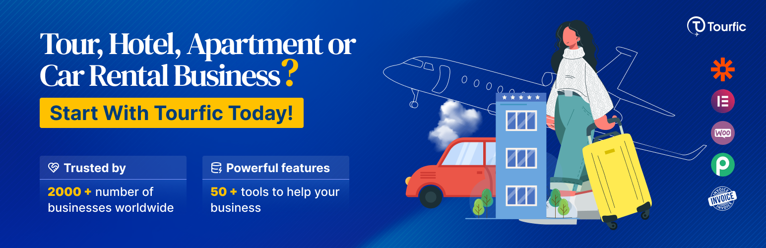 Tourfic – Travel Booking, Hotel Booking & Car Rental WordPress Plugin