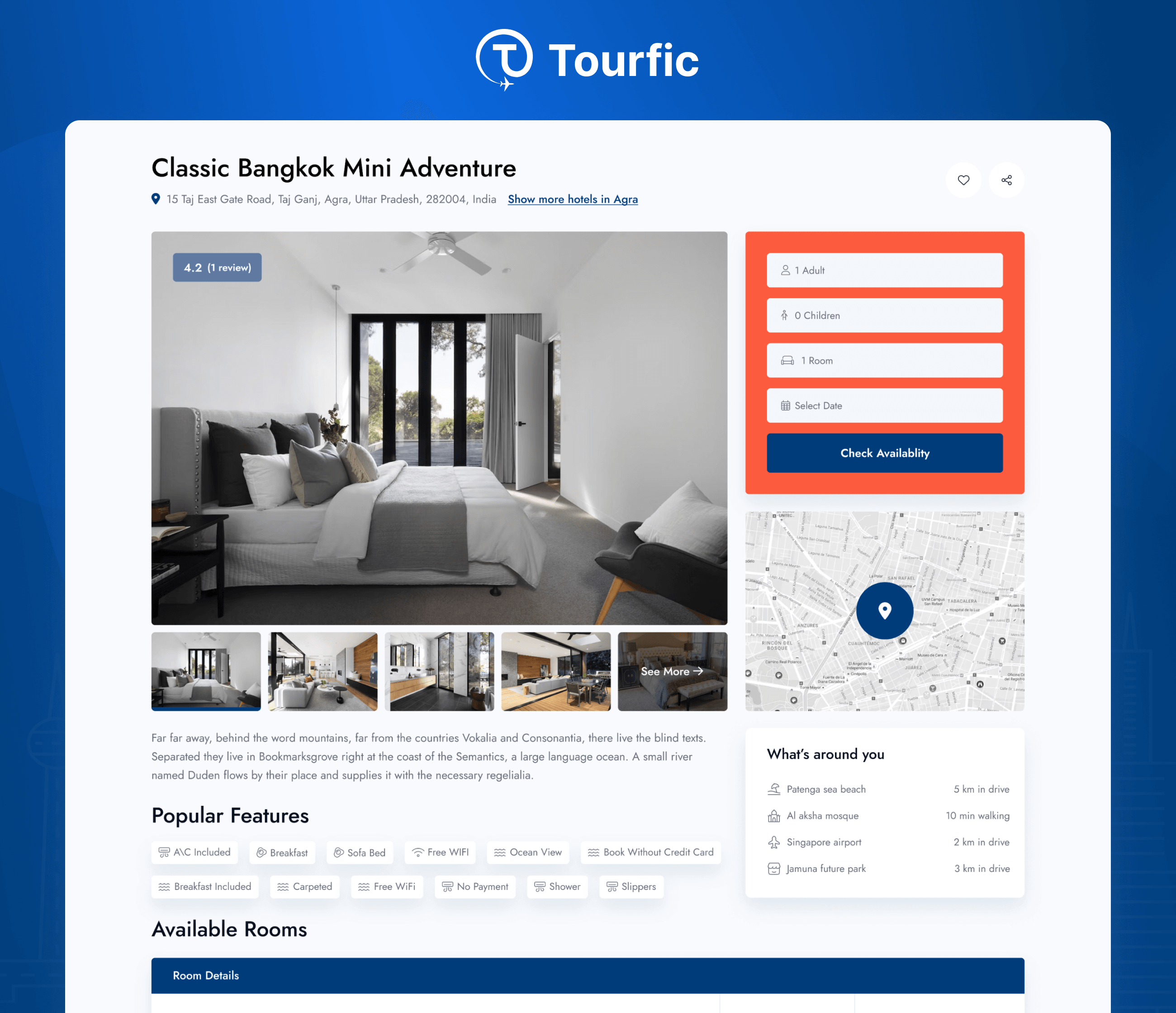 Tourfic – Ultimate Hotel Booking, Travel Booking &amp; Apartment Booking WordPress Plugin | WooCommerce Booking