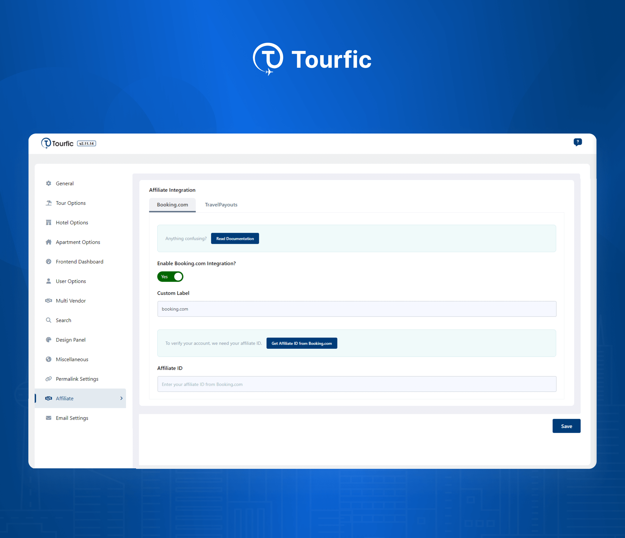 booking.com / Travelpayout Integration