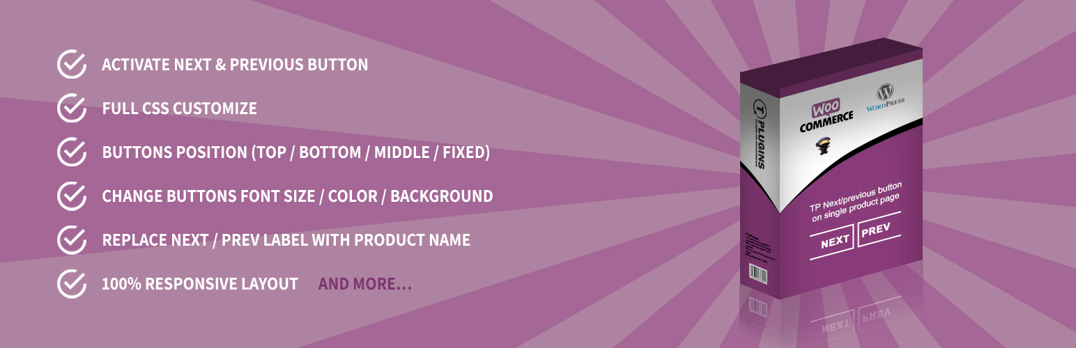 TP Next & Previous Button on Single Product Page