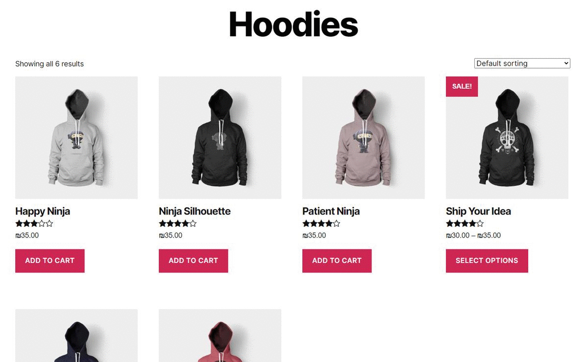 Shop Page (1/4)