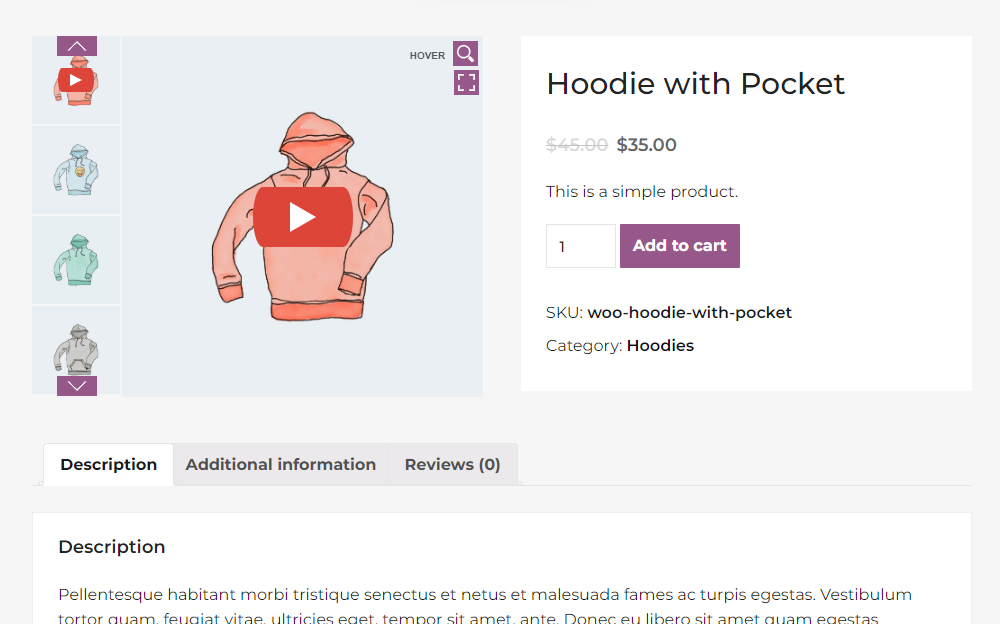 TP Woocommerce Product Gallery