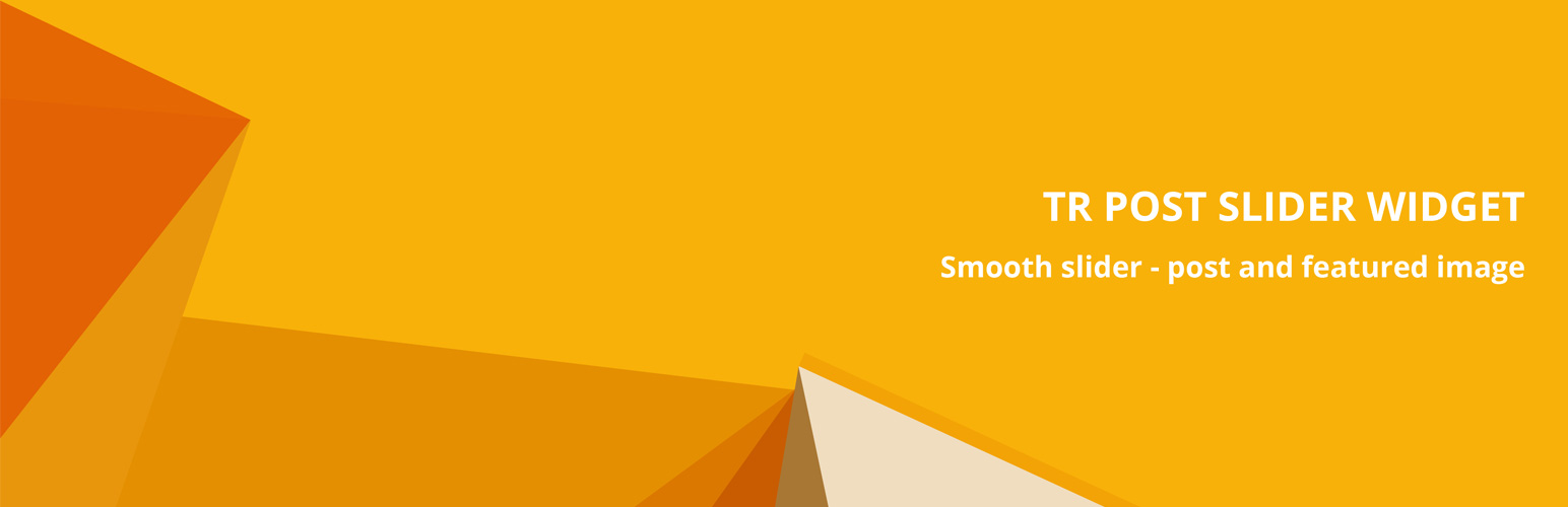 TR Post Slider Widget