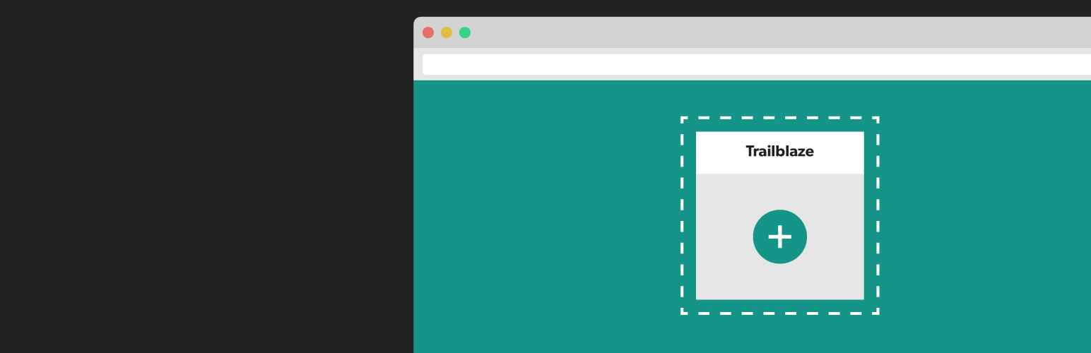 WordPress 外掛 Trailblaze 的封面圖片。