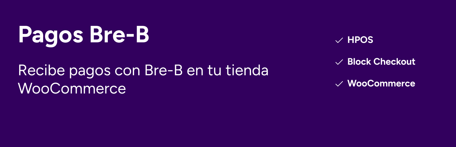 WordPress 外掛 Transferencias para Bre-B 的封面圖片