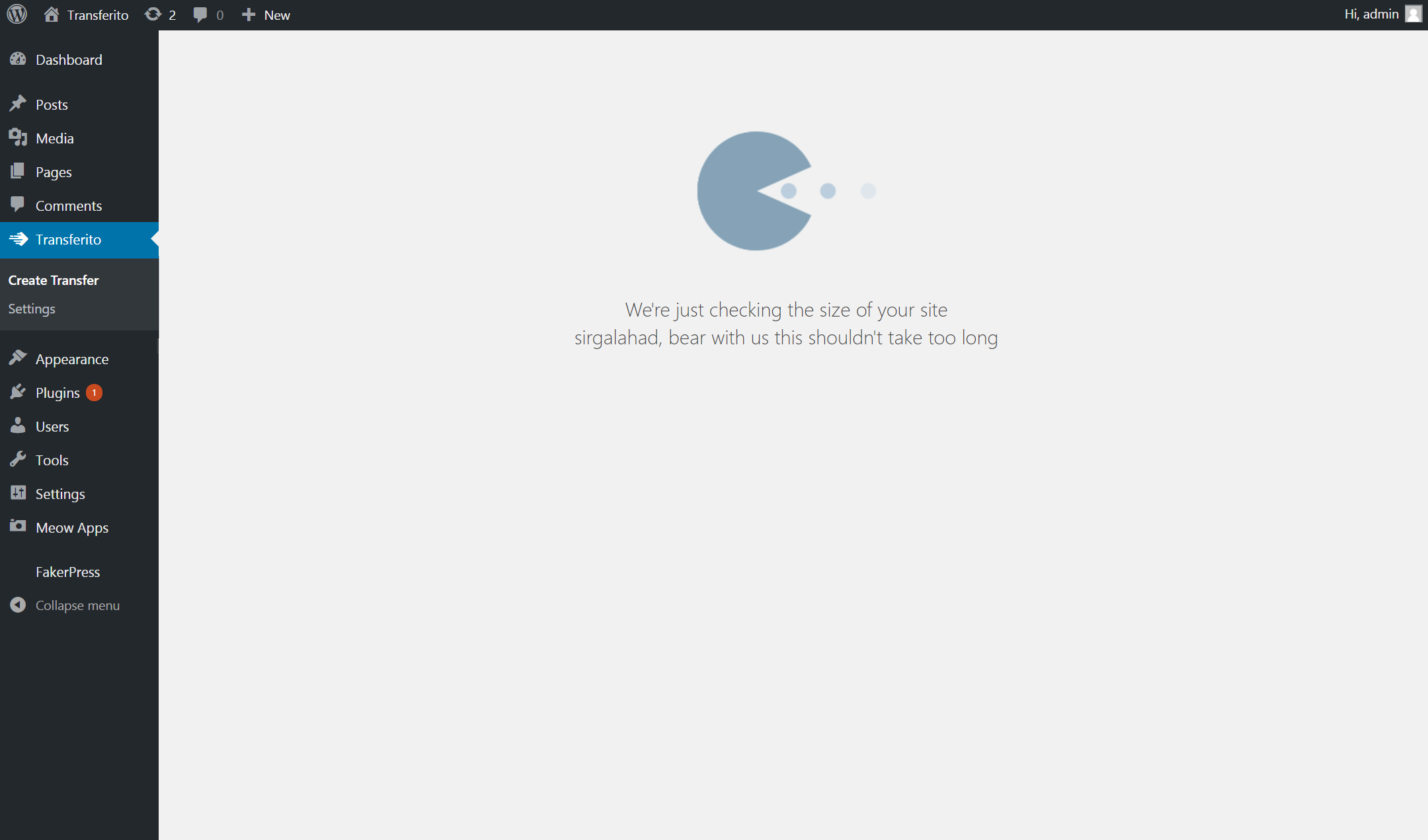 Checking the size of your WordPress installation